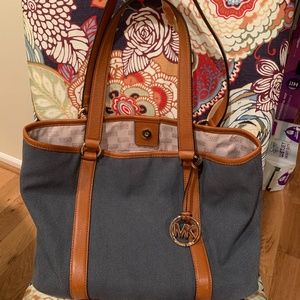 MICHAEL KORS TOTE NAVY